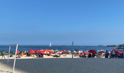 Dia de São Sebastião: feriado no Rio tem calor e praias cheias