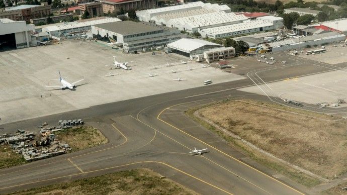 Aeroporto de Adis Abeba, capital da Etiópia