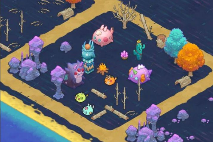 Jogo Axie Inifinity / Reprodução/Facebook/@axieinfinity