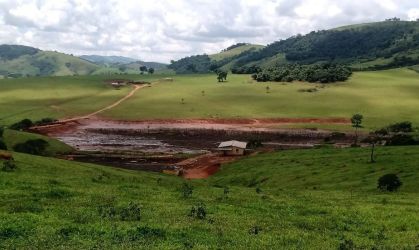 Situação do município de Ouro Fino (MG) após rompimento de barragem nesta sexta-feira (14)