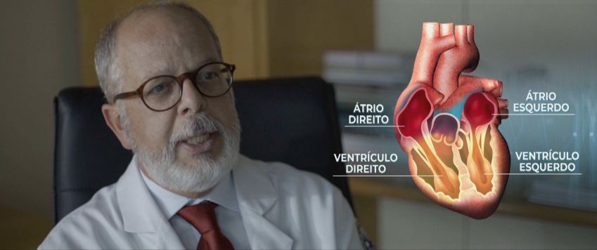 O médico Paulo Pêgo fala sobre o uso do coração artificial / Reprodução/CNN