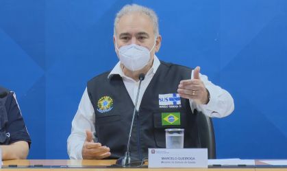 Entrevista coletiva do ministro da Saúde, Marcelo Queiroga
