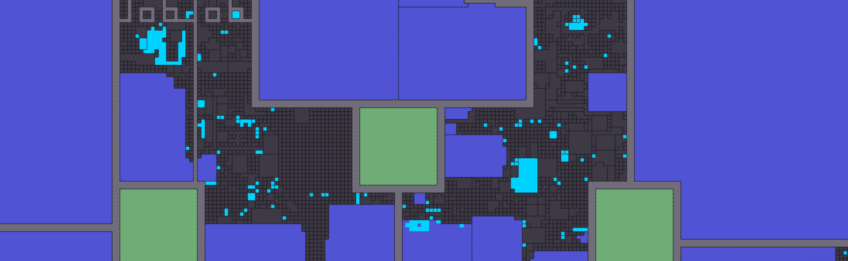 É comum que os mundos virtuais tenham mapas, onde é possível selecionar e fazer propostas de compra de terrenos / Decentraland/Reprodução