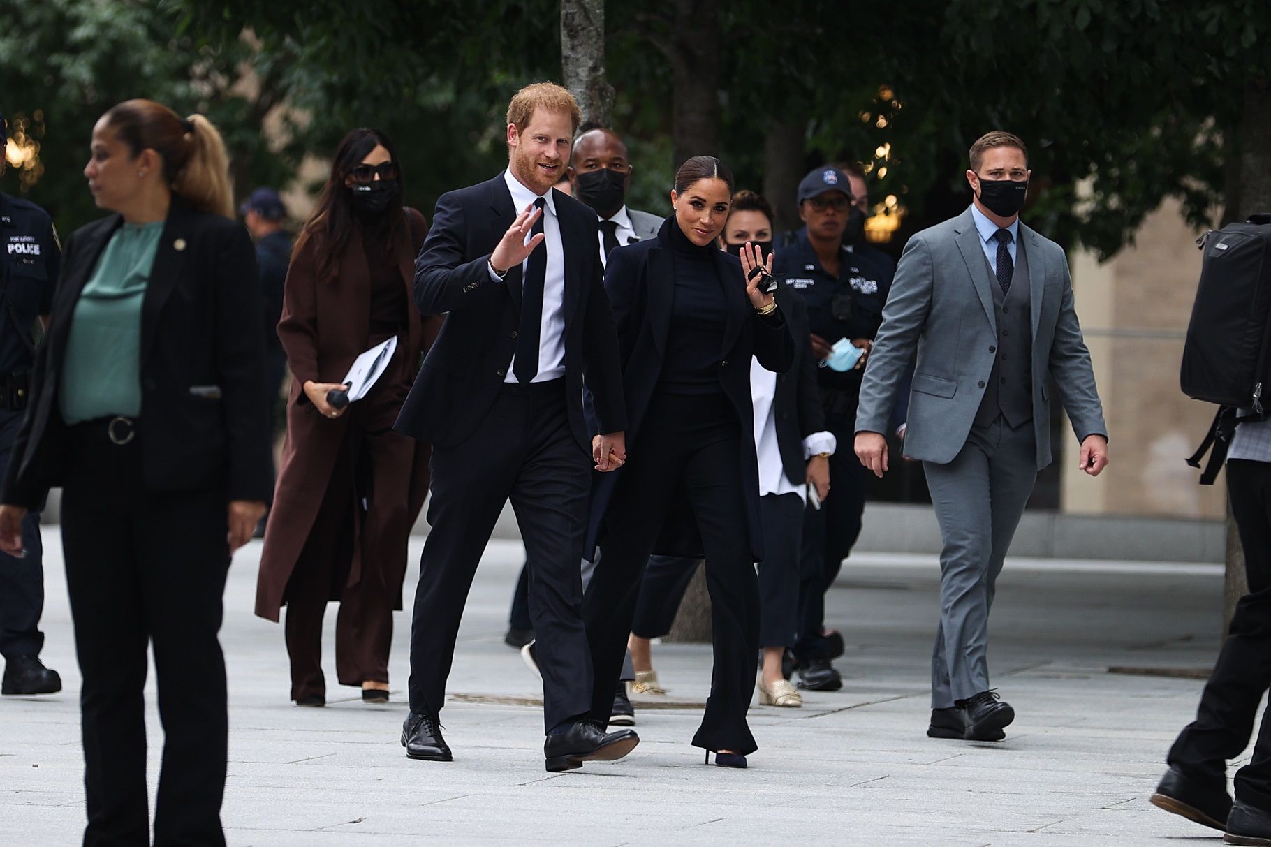 Prince Harry and Meghan Markle visit NYC