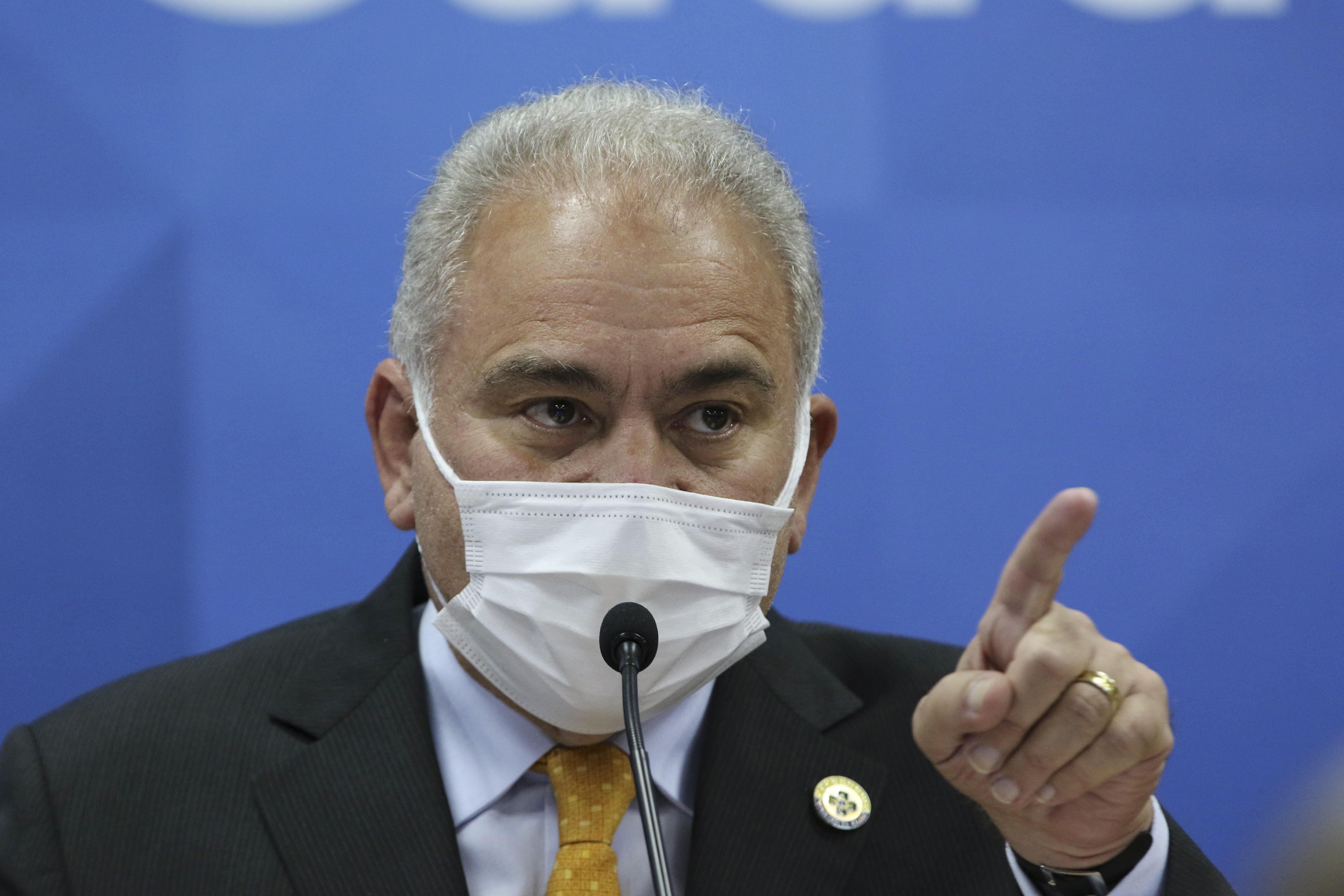 Ministro da Saúde, Marcelo Queiroga