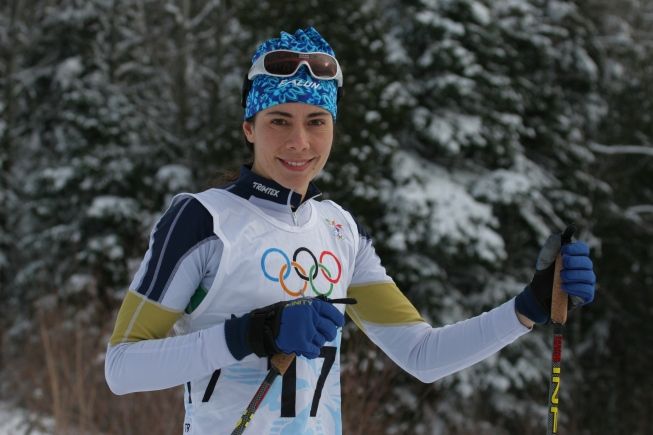 Jaqueline Mourão, atleta brasileira do esqui cross country / Reprodução