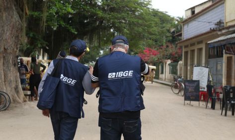 O IBGE (Instituto Brasileiro de Geografia e Estatística) faz primeiro teste preparatório do Censo Demográfico 2022, na Ilha de Paquetá, no Rio de Janeiro