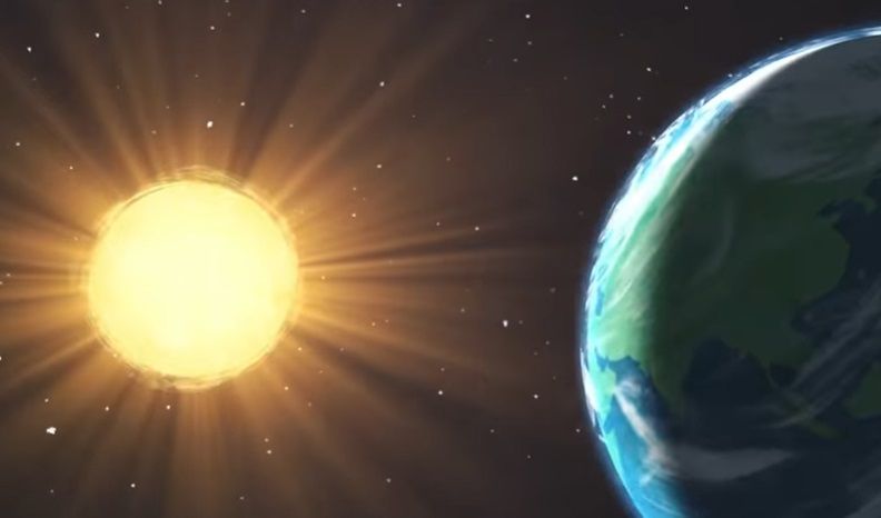 Ilustração do planeta Terra