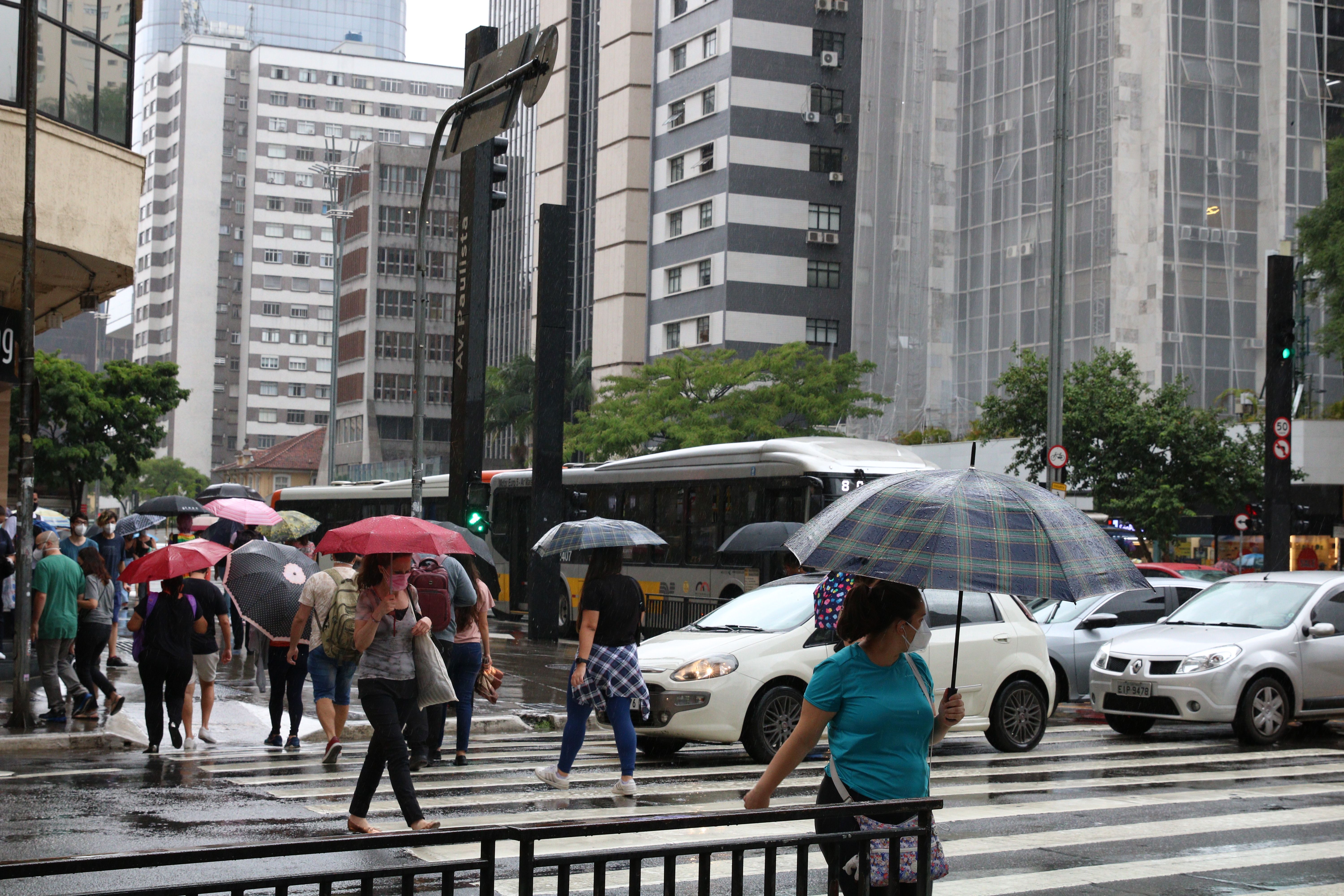 Chuva em São Paulo | verão | clima | tempo