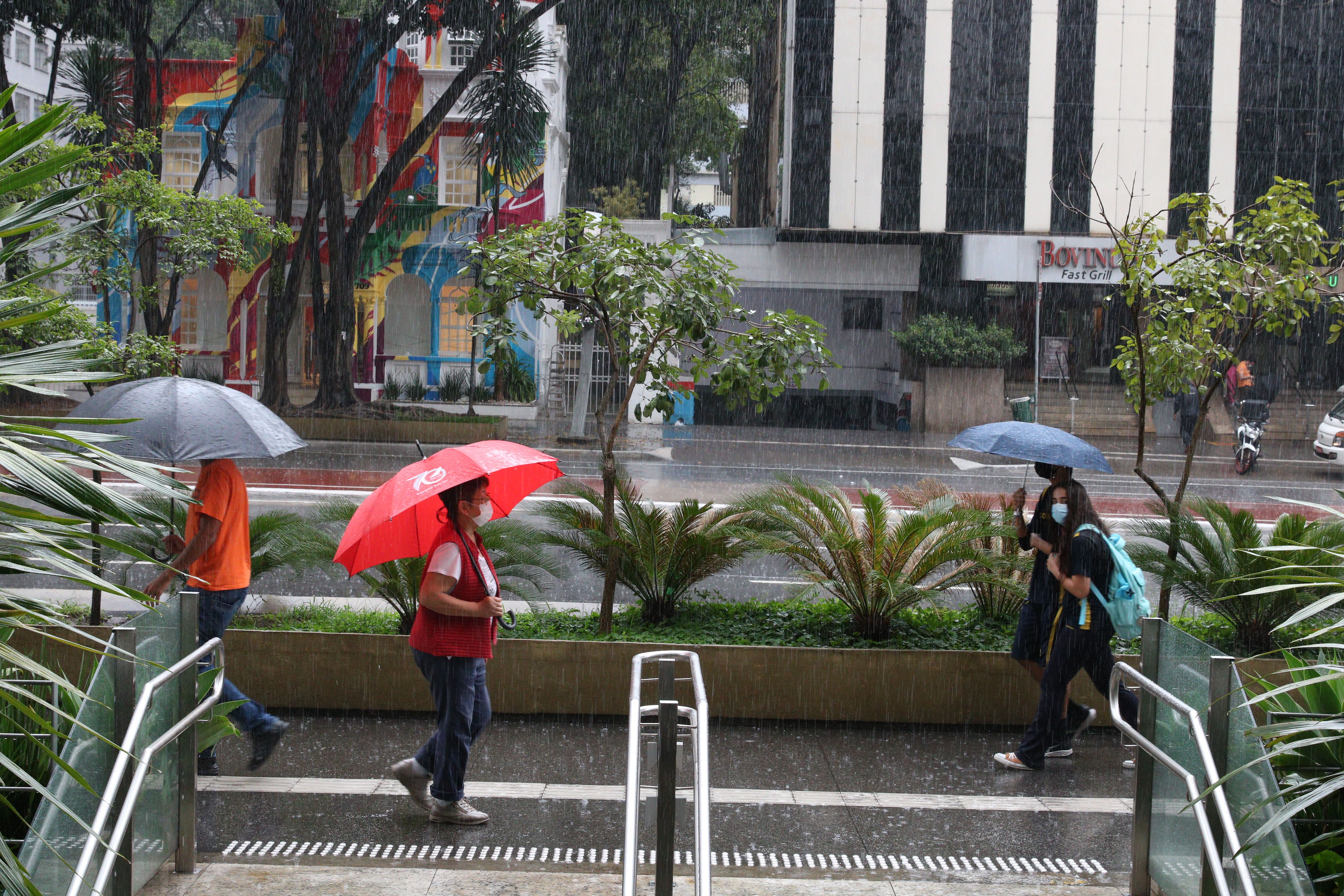 Chuva em São Paulo | verão | clima | tempo