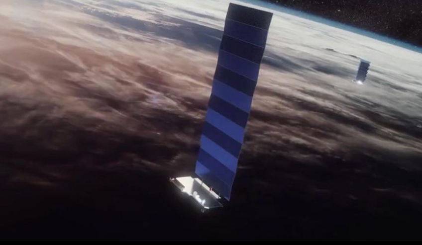 Satélites da Starlink operam em uma órbita mais próxima da Terra / Starlink/Reprodução/Instagram