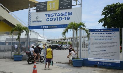 Cidade do Rio de Janeiro fecha postos de testagem de Covid-19 por baixa procura