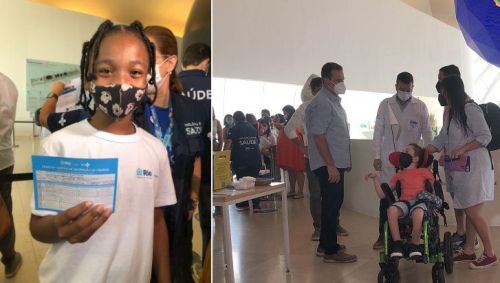 Rio vacina meninas de 11 anos contra o coronavírus