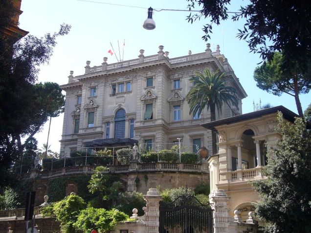 Mansão é parte da Villa Ludovisi, construída no século 16 e considerada uma das maravilhas do mundo/ Wikimedia Commons
