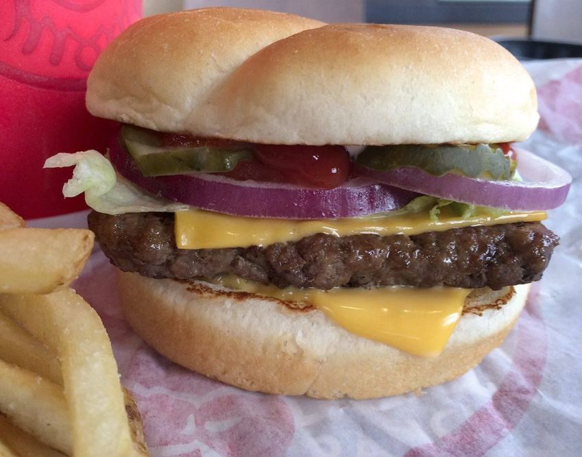 Hambúrguer da rede Wendy's / Reprodução/Facebook/Wendy's