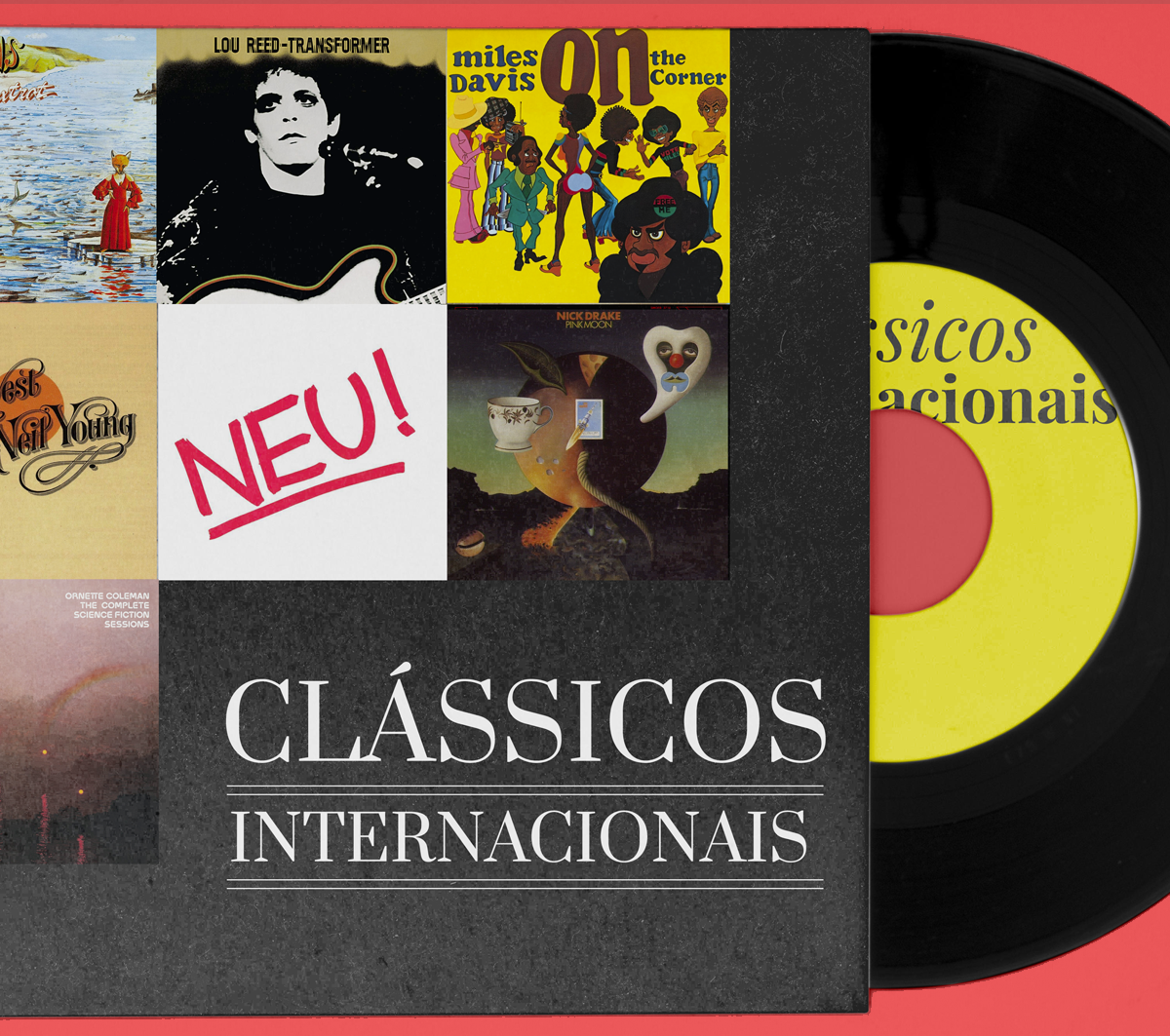 Discos clássicos internacionais que completam meio século de