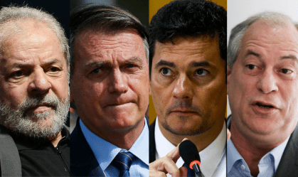 Pesquisa Ipespe: Lula tem 43% e Bolsonaro, 25%; Moro e Ciro empatam com 8%