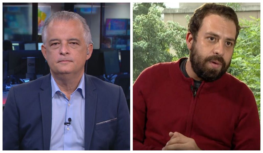 Márcio França e Guilherme Boulos