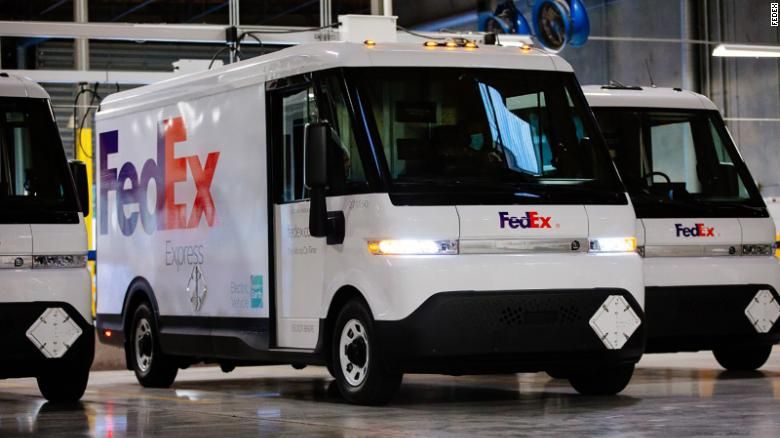 fedex general motors gm vans elétricas