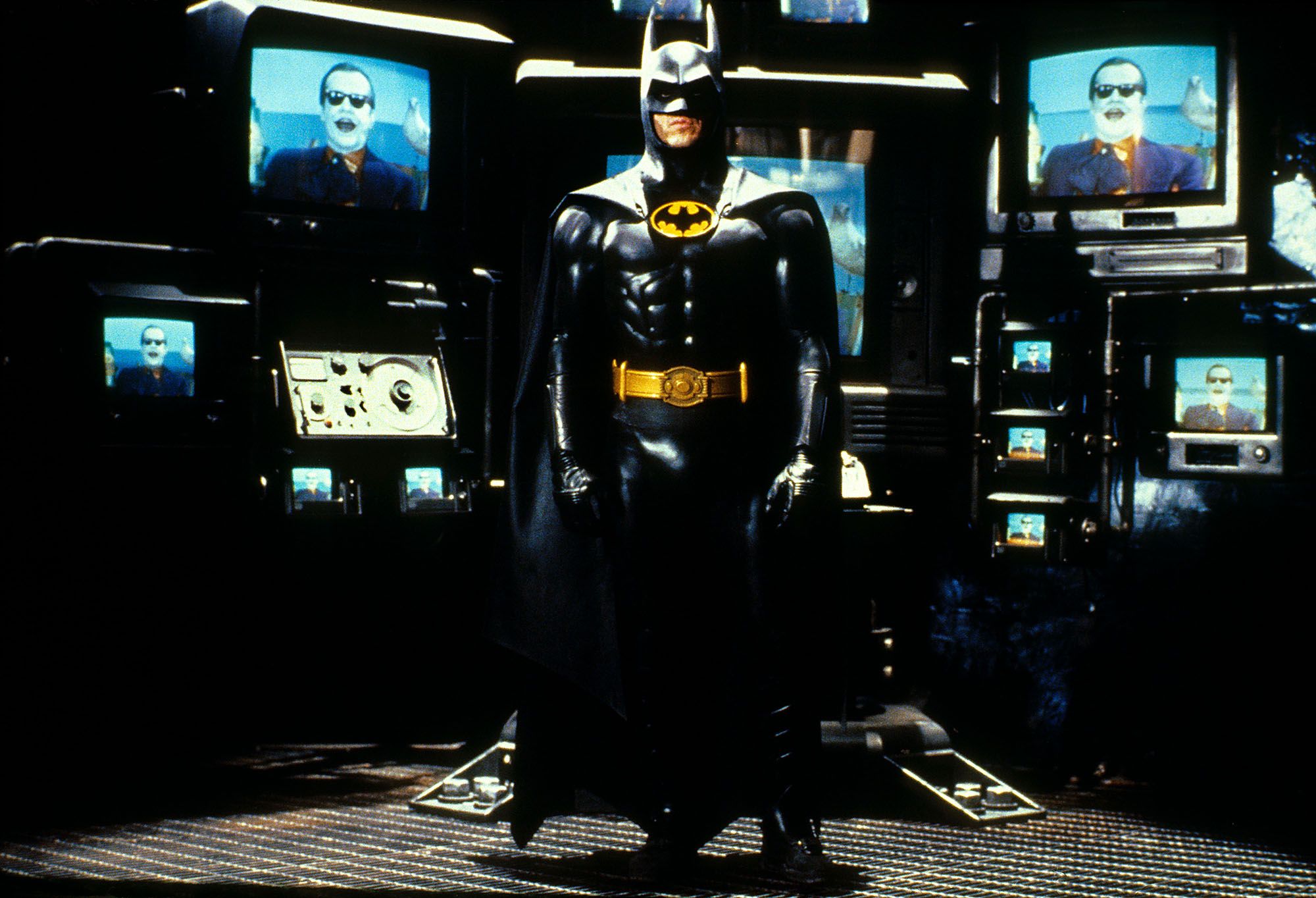 Michael Keaton em "Batman" (1989) / Reprodução/ Warner Bros