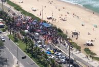 Caso Moïse: ato no Rio acontece em frente à quiosque onde congolês foi morto