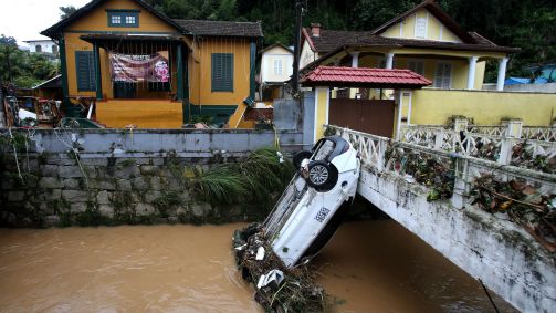 Chuvas deixaram rastro de destruição em Petrópolis