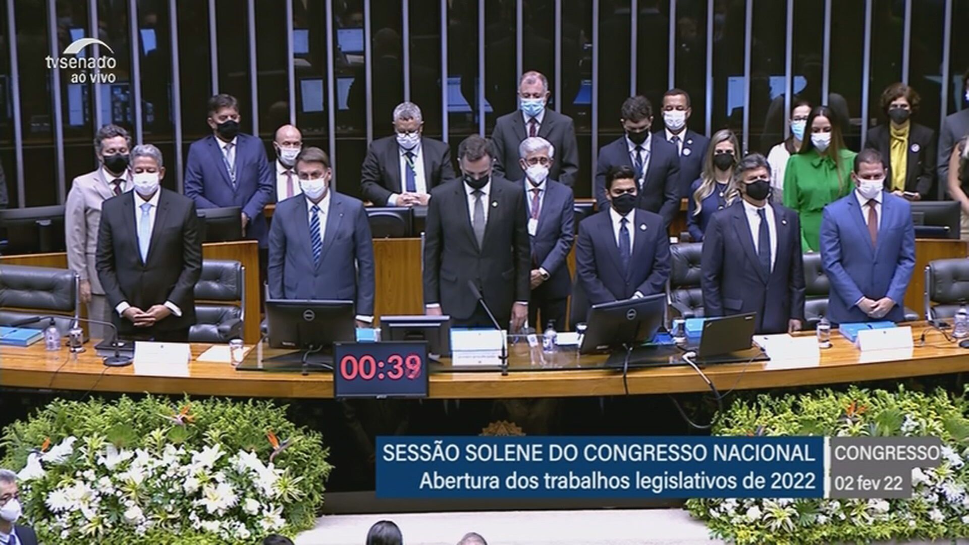 Sessão solene do Congresso