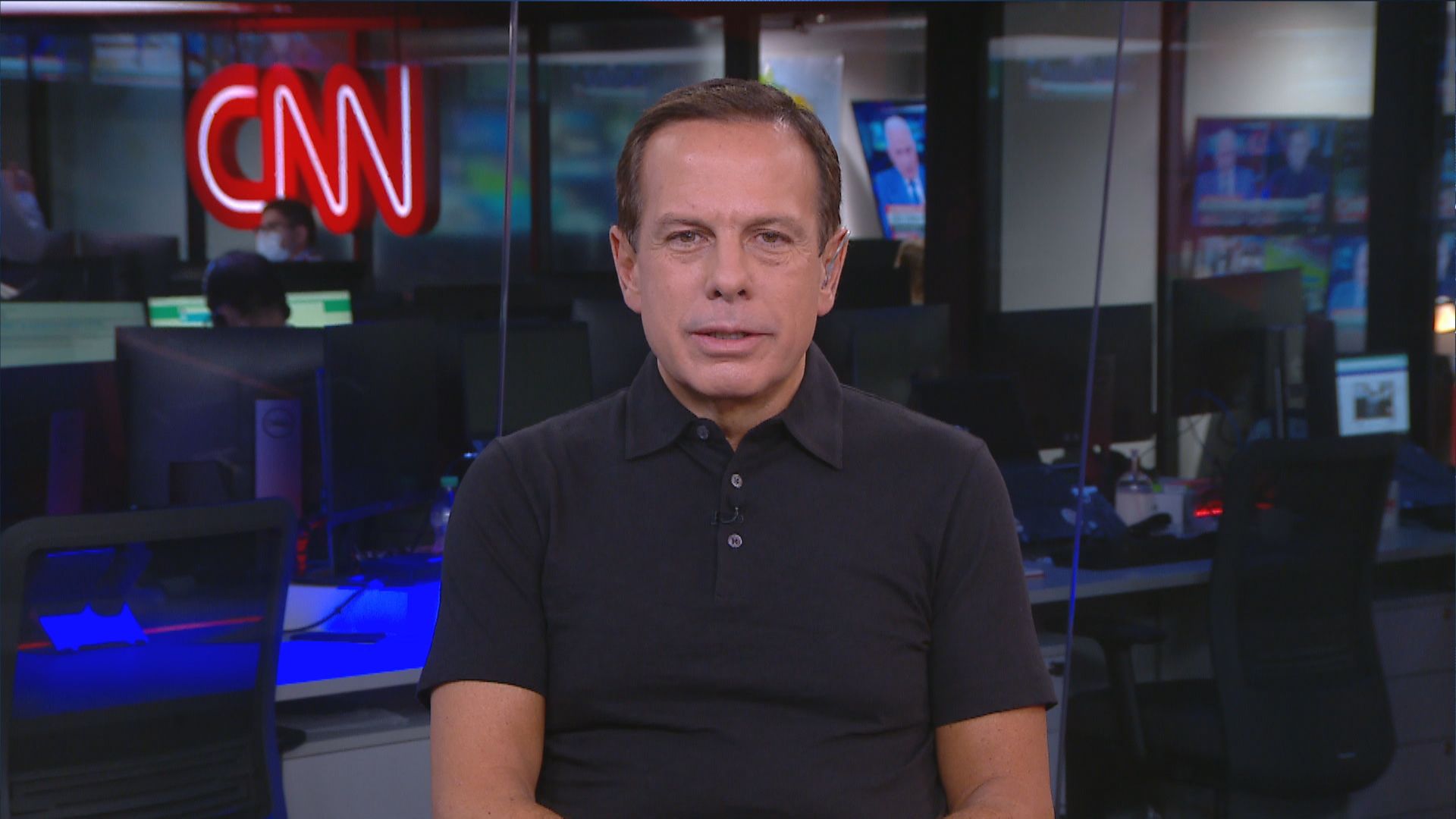 João Doria (PSDB), pré-candidato à presidência da República em entrevista à CNN