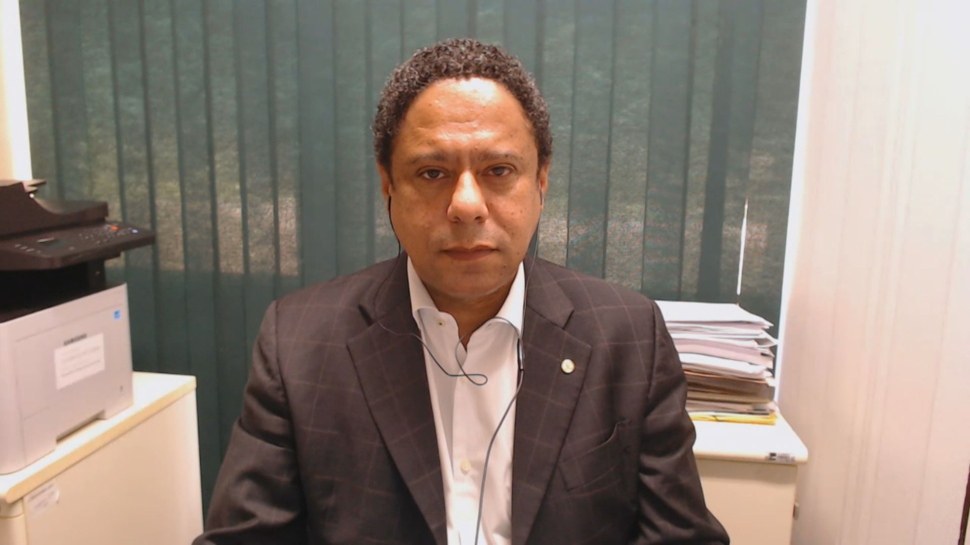 O deputado federal Orlando Silva (PCdoB-SP) em entrevista à CNN