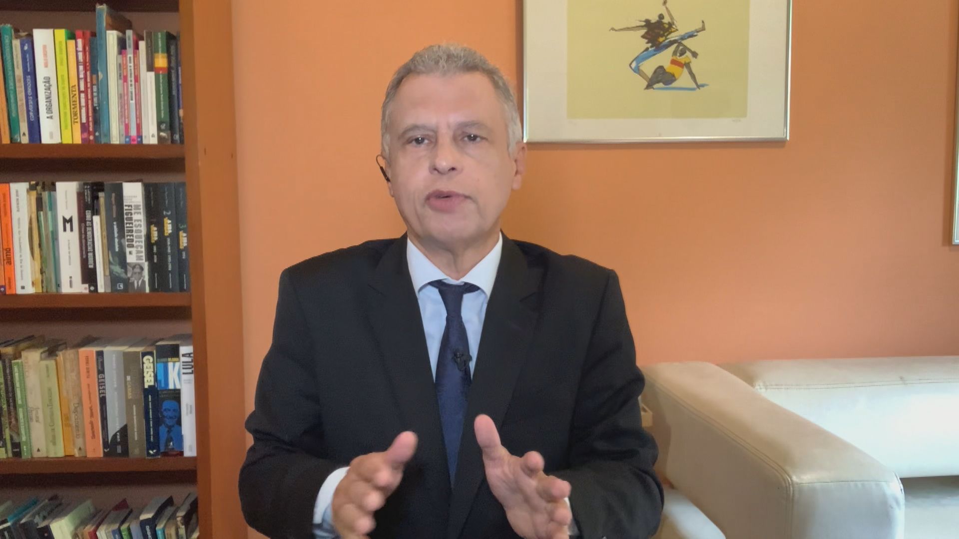 O comentarista Fernando Molica no quadro Liberdade de Opinião