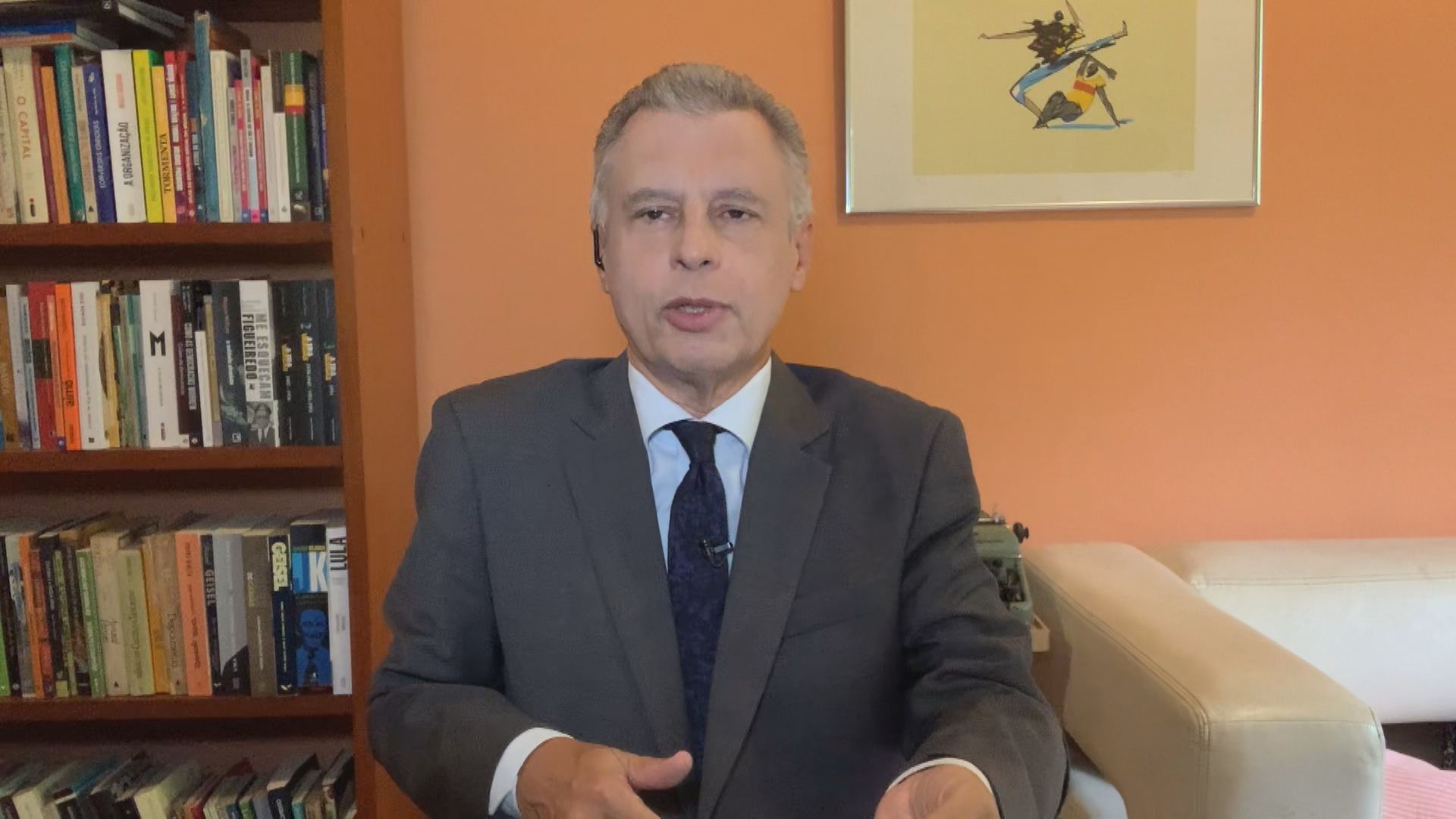 Fernando Molica no quadro Liberdade de Opinião