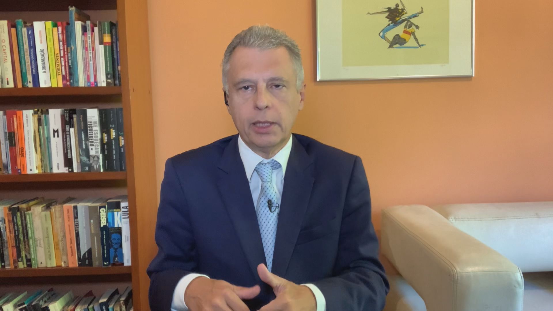 Fernando Molica no quadro Liberdade de Opinião