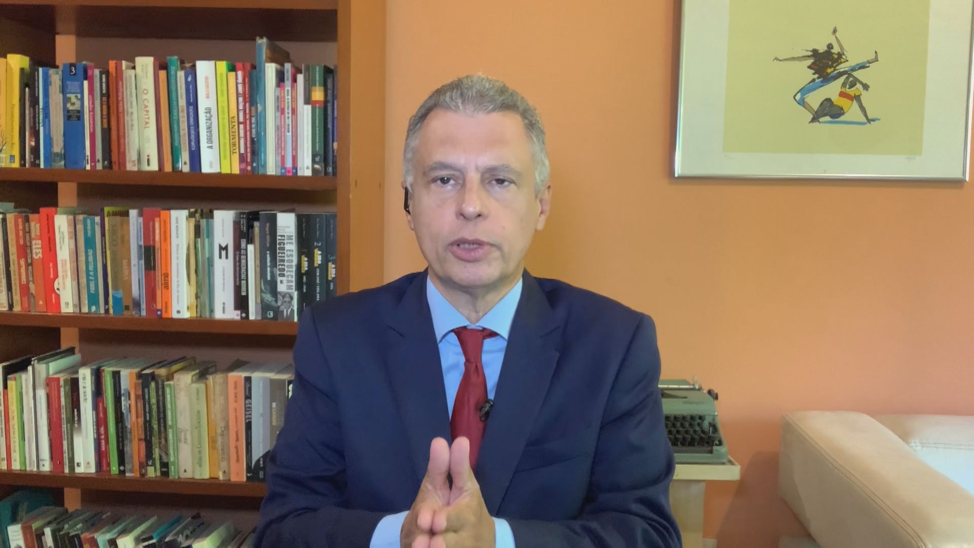 Fernando Molica no quadro Liberdade de Opinião