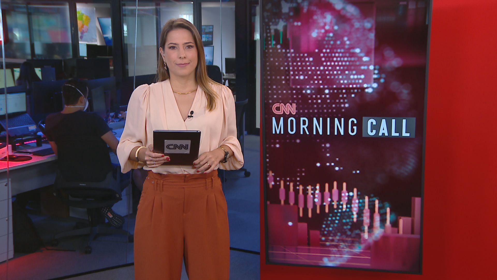 Priscila Yazbek no quadro Morning Call