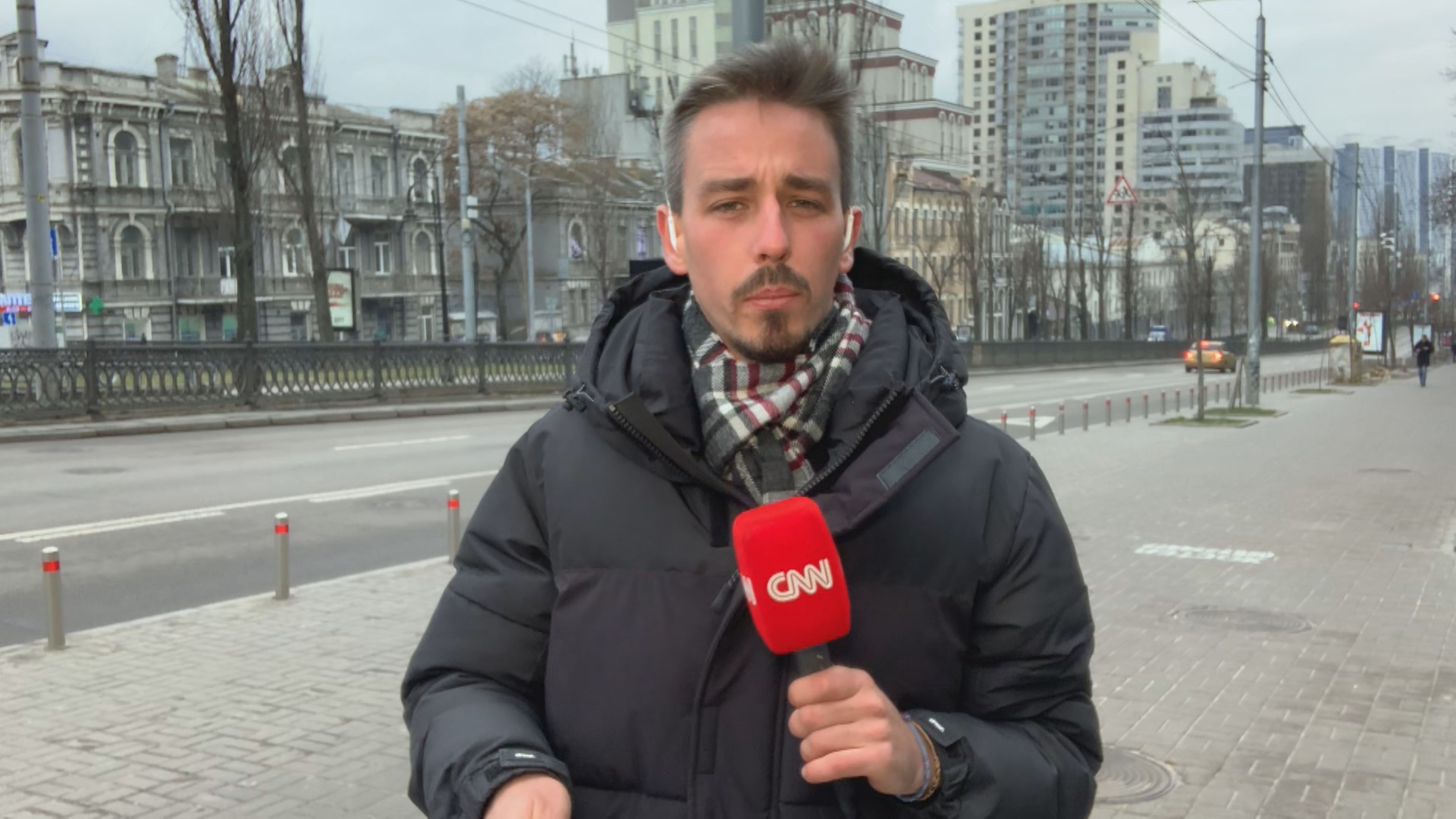 Mathias Brotero, correspondente da CNN Brasil em Kiev, Ucrânia.