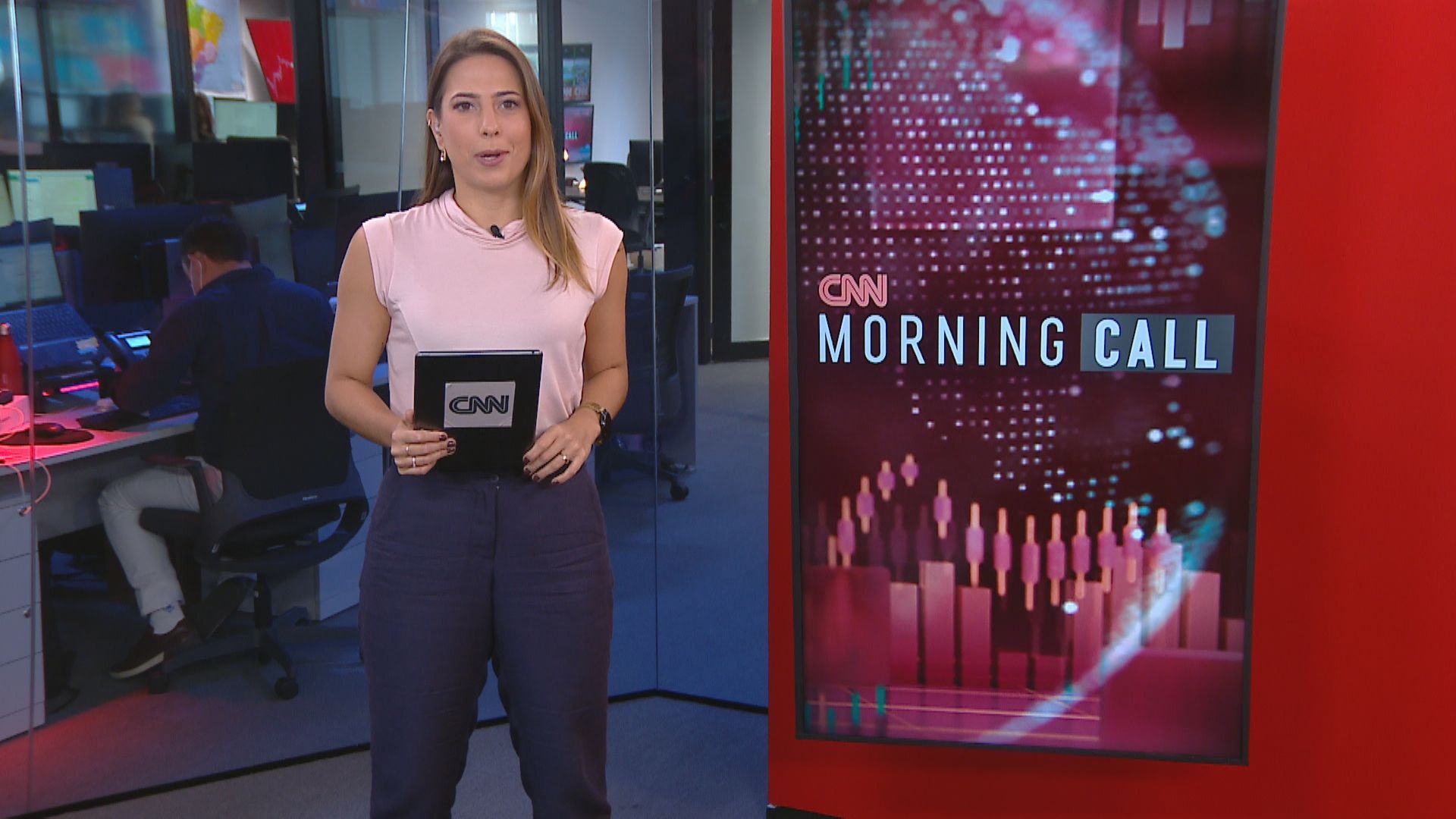 Priscila Yazbek no quadro Morning Call