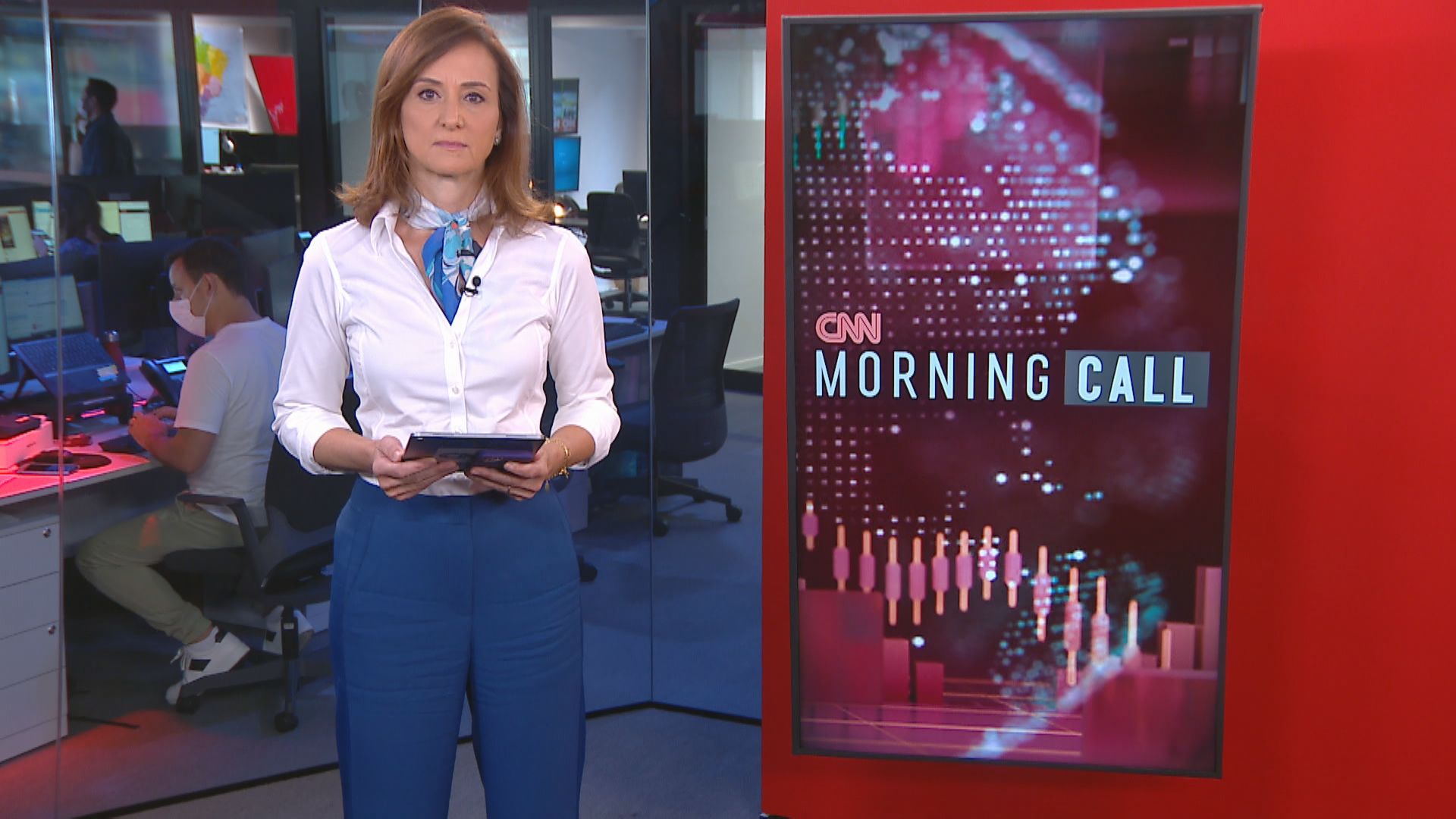 Thais Herédia no quadro Morning Call
