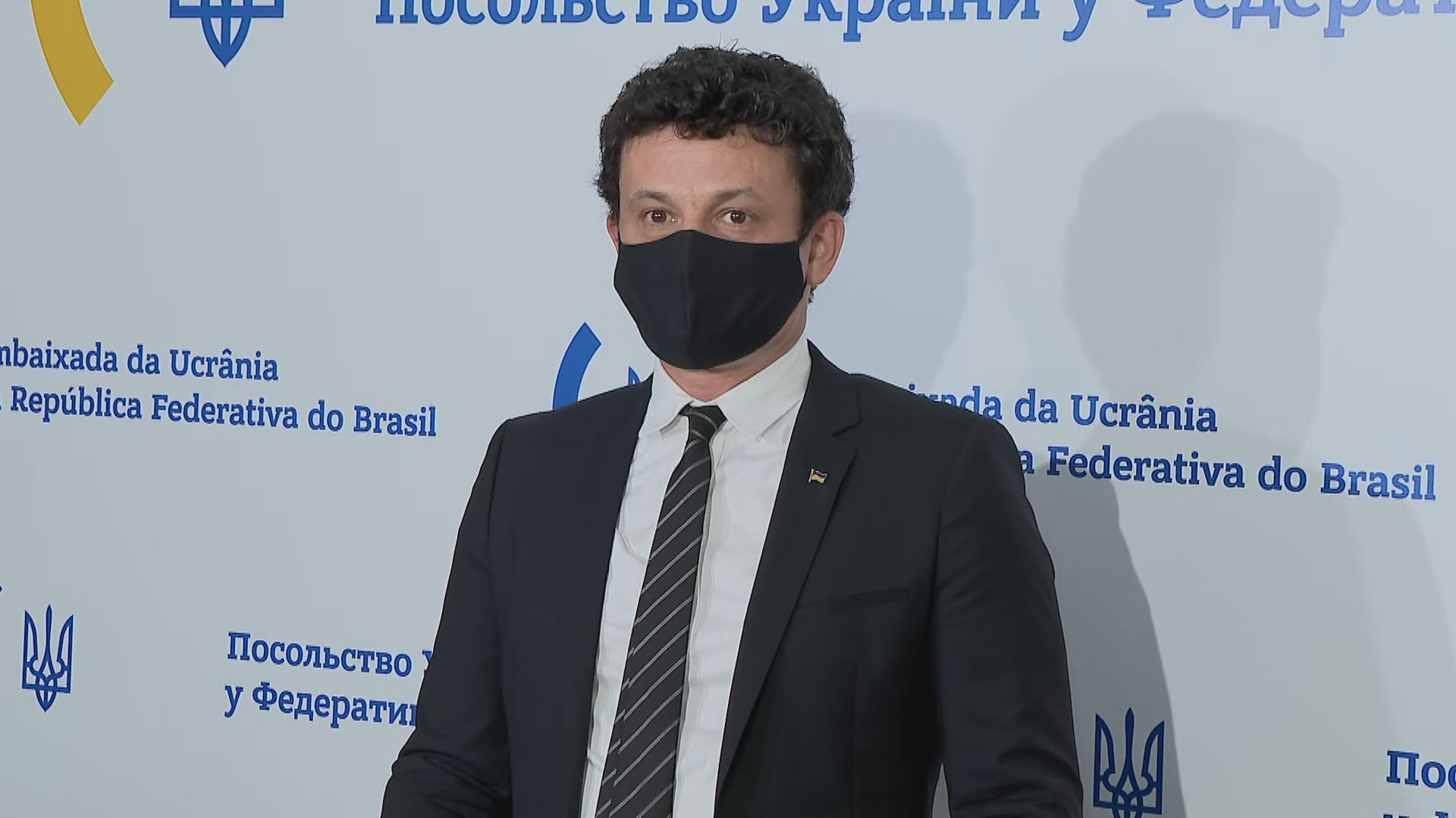 Anatoliy Tkach, encarregado de negócios da embaixada ucraniana no Brasil