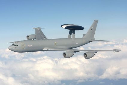 Boeing E-3 Sentry da RAF; Chile comprou dois modelos