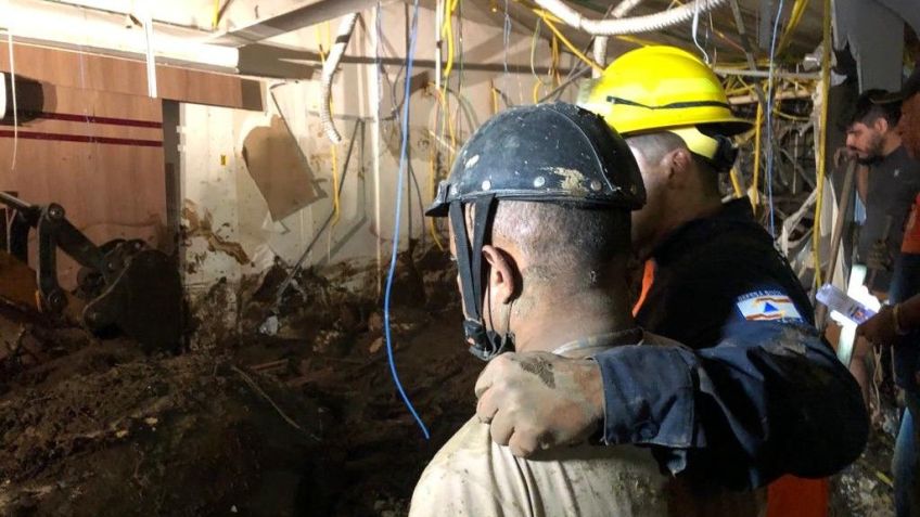 Grupo de bombeiros oferece apoio nas buscas / Pedro Duran