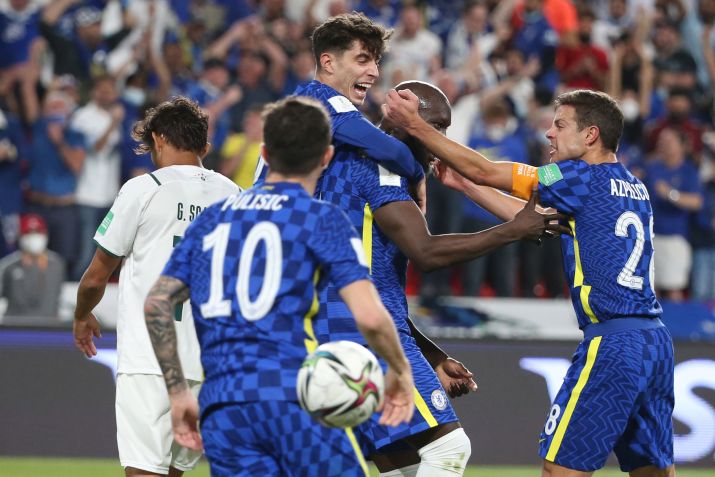 Romelu Lukaku marcou um dos gols do título do Chelsea contra o Palmeiras em 2022 • Foto: ESTADÃO CONTEÚDO