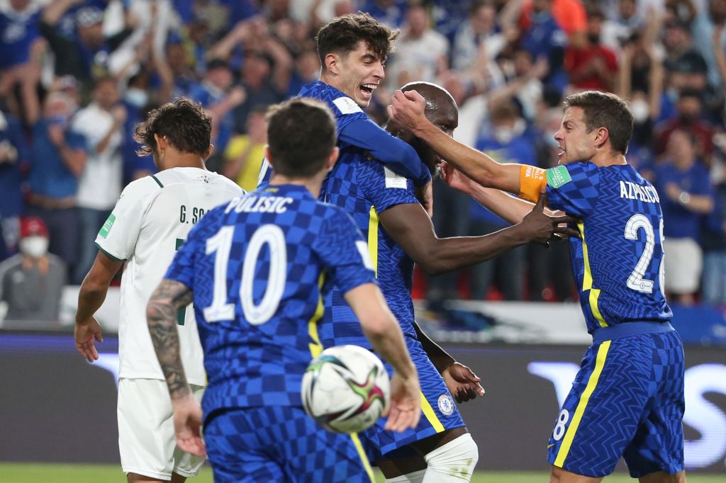 Romelu Lukaku marcou um dos gols do título do Chelsea contra o Palmeiras em 2022
