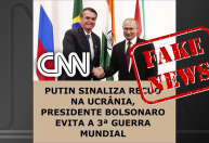 CNN não noticiou que presidente Bolsonaro evitou guerra