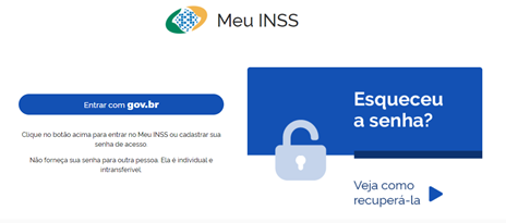 Foto: Reprodução/Meu INSS