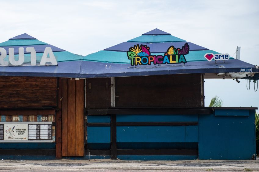 Frente do Quiosque Tropicália no posto 8 da Barra da Tijuca, na Zona Oeste do Rio, onde trabalhava o congolês Moises que foi morto, no Rio de Janeiro, RJ / Foto: Cristiane Mota/FotoArena/Estadão Conteúdo