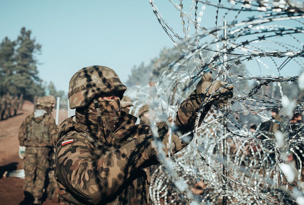 Migrants Trapped On Belarus-Polish Border