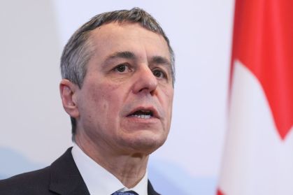Presidente da Suíça, Ignazio Cassis (imagem de arquivo)