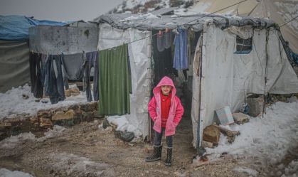 Palestinos fazem campanha de ajuda para refugiados sírios