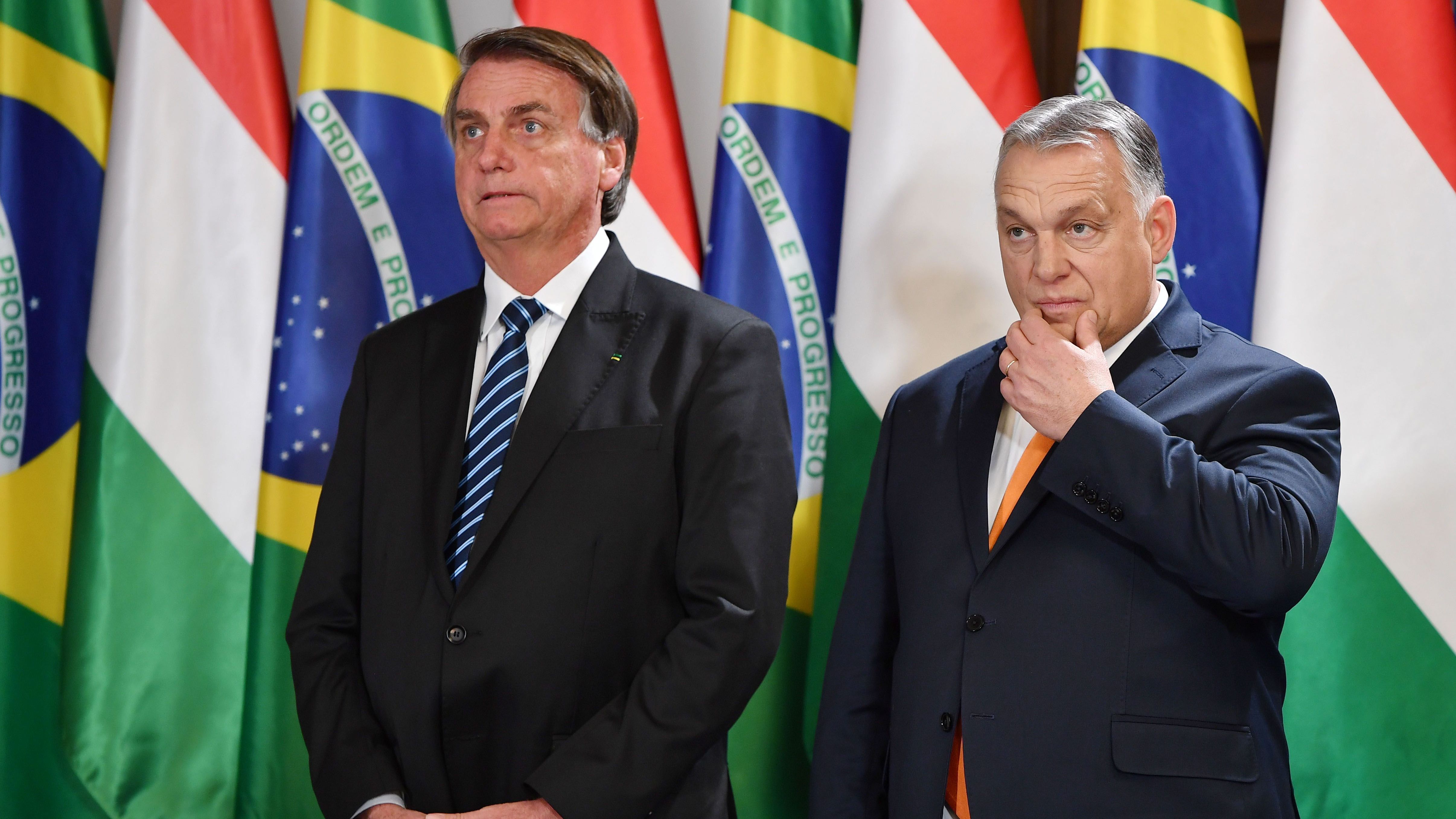 Brazil's President Jair Bolsonaro visits Hungary