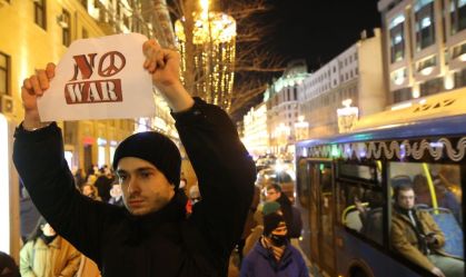Quase 6 mil pessoas estão detidas na Rússia após quarto dia de protestos
